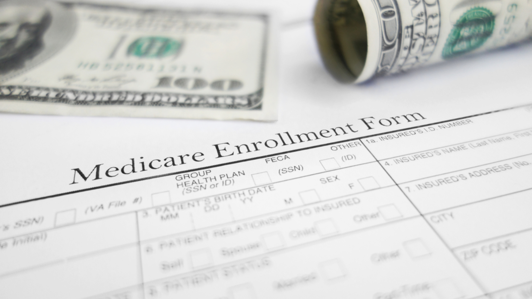 Medicare,Enrollment,Form,And,Money